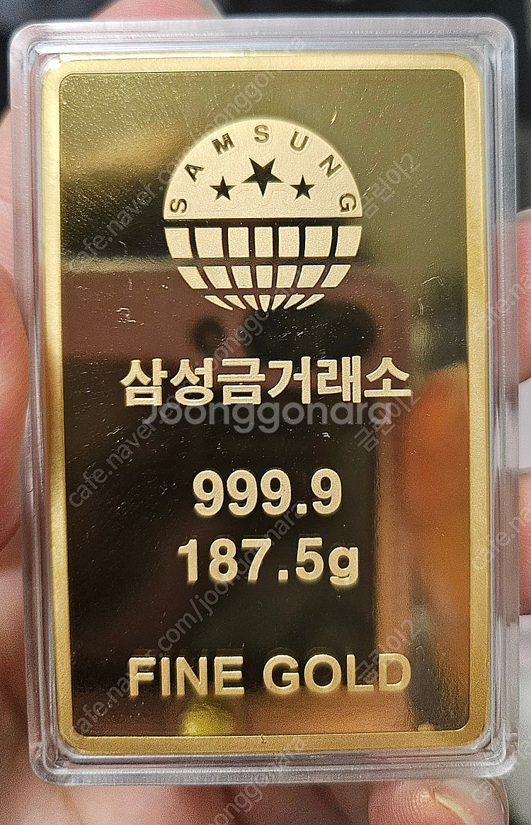 24K 순금 포나인 골드바 (삼성금)--0